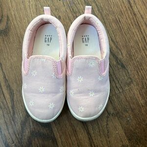 GAP Pink Sparkly Slip-On Sneakers